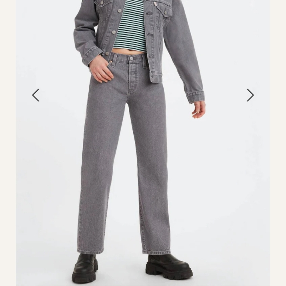 Levi's grey 90s 501